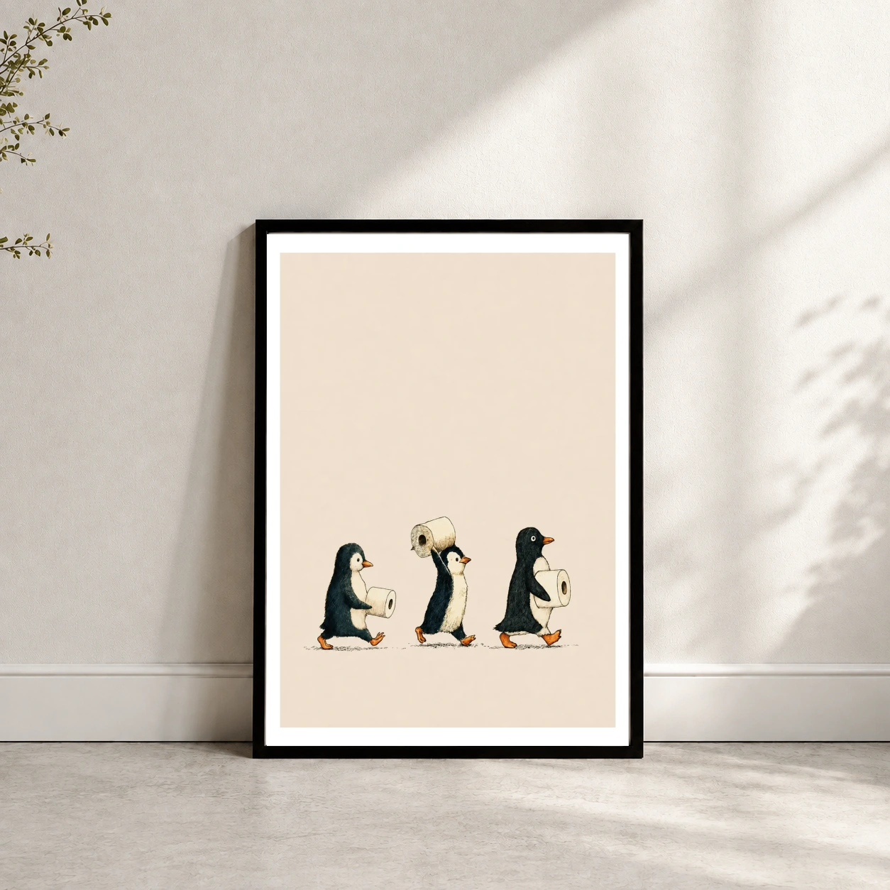 three-penguin-carrying-toilet-paper-mockup