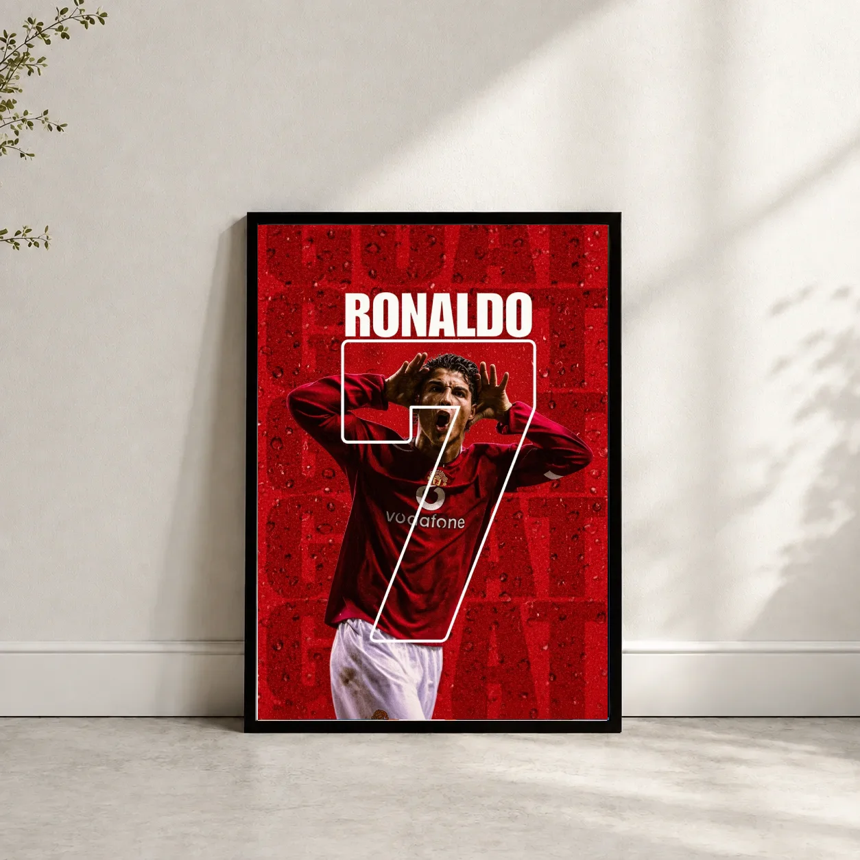 Ronaldo 7 poster